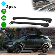 To Fits Kia Sorento X-Line Roof Rack Cross Bars Black Set  Carrier Bar Luggage picture