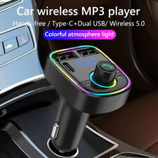 Bluetooth Car FM Transmitter MP3 Player Radio Wireless Adapter Kit 2 USB Charger picture