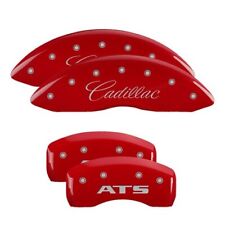 MGP Caliper Covers Set of 4 Red finish Silver Cadillac / ATS picture