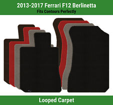 Lloyd Classic Loop Front Row Carpet Mats for 2013-2017 Ferrari F12 Berlinetta  picture