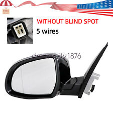 WHITE LEFT DRIVER MIRROR FIT FOR BMW X3 2018 2019 2020 2021 2022 2023 picture