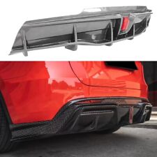 Rear Bumper Diffuser With Light Fits For Tesla Model Y 2020-2023 Carbon Fibre picture
