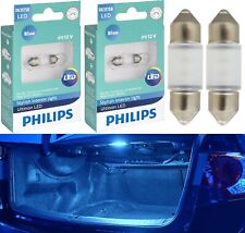 Philips Ultinon LED Light DE3175 Blue 10000K Two Bulbs Trunk Cargo Replacement picture