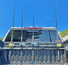Dev Fishing RB 100 Truck Bed Aluminum Adjustable Rod Rack Pole Holder x4 picture