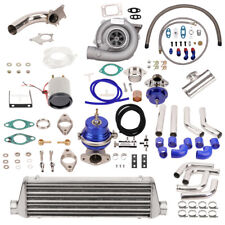 T3 T4 T04E Universal Turbo Kit Stage III+Wastegate+Turbo Intercooler+piping 10PC picture