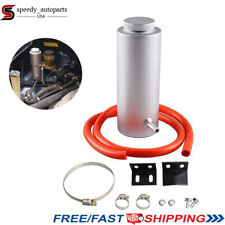 Silver 800ml Universal Radiator Coolant Aluminum Oil Catch Tank Overflow picture