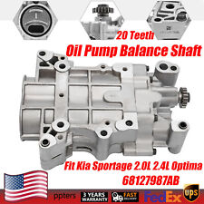 Oil Pump 20 Teeth Balance Shaft Fit Kia Sportage 2.0L 2.4L Optima 68127987AB picture