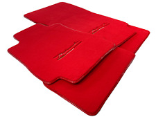 Floor Mats For Alfa Romeo Giulia 2015-2021 Red Perfomante Tailored Carpet picture
