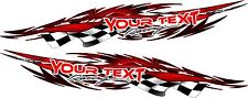 12 FEET Vehicle Wrap Custom Boat Car Truck Graphics Decal Vinyl Stickers  picture