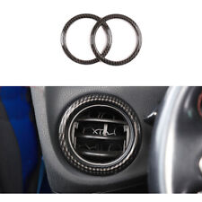 2X Carbon Fiber Side Vent Trim Cover For Subaru BRZ Toyata 86 2013-2020 picture