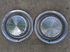 Two Vintage Original 74 75 76 77 78 Chrysler Newport 15 inch Hubcap Wheel Cover picture