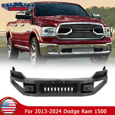 Steel Step Front Bumper Assembly for 2009-2018 Dodge Ram 1500 Black Grille Guard picture
