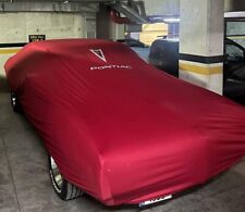 Pontiac Car Cover RED✅ Custom Fit ✅ For all Pontiac Model✅indoor Soft Elastic ✅ picture