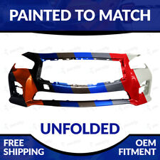 NEW Painted Unfolded Front Bumper For 2014-2017 Infiniti Q50 Sport W/O Snsr Hole picture