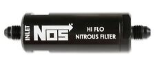 15555NOS NOS In-Line Hi-Flow NOS Filter, 4AN - Black picture