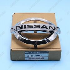 New OEM Genuine  Nissan Versa Chrome Front Grille Radiator Emblem  62889-1JB0A picture