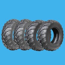 Set 4 25x8-12 25x10-12 ATV UTV MUD Tires 25x8x12 25x10x12 6PR Tubeless Replace picture