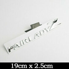 NEW 1x Metal Chrome/ Black Fairlady Z Letter Emblem Badge for 370Z 350Z Z34 Z33 picture