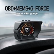 Car Racing Grade Multi-function OBD LCD Instrument Panel GPS Speed Slope Meter×1 picture