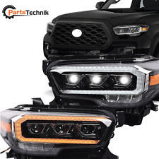 For 16-23 Tacoma SR SR5 TRD LED DRL+ Sequential Turn Signal Projector Headlights picture