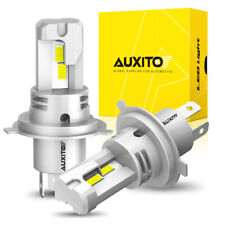 2Pcs AUXITO H4 LED Headlight High Low Beam Bulbs 60W 6500K Super White Bright picture