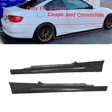 Side Skirt For 2007-2013 BMW 3 Series E92 E93 M3 Style Coupe Convertible Pair picture