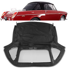 Convertible Soft Top for MG MGB 1971 1972-1980 Black w/ 3Pcs Plastic Windows picture