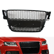 Front Mesh RS5 Style Bumper Hood Hex Grille Black fit for 2008-2012 Audi A5/S5 picture