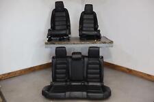 10-14 VW Golf R Power Leather Seat Set Front&Rear (Black) Tested OEM picture