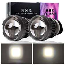 NHK Spotlight LED Projector Lens Headlight White Devil Eyes VS Xenon Retrofit picture