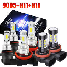 For Toyota Camry 2007-2013 2014 LED Headlight Hi/Lo Fog Light Bulbs 6x LED Lamps picture