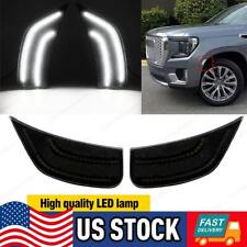 2XWhite Side Marker Light For 2021-up Cadillac Escalade Chevy Suburban GMC Yukon picture