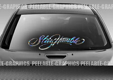 STAY HUMBLE Windshield Oil Slick Decal Sticker JDM Diesel KDM STYLE D picture