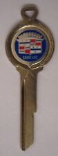 VINTAGE CADILLAC CAR UNCUT KEY BLANK, GOLD PLATED  B50 ON BACK--1960s, 1970s-??? picture