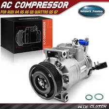 AC Compressor w/ Clutch for Audi allroad A4 A5 A6 Q3 Quattro Q5 Q7 8E0260805BA picture