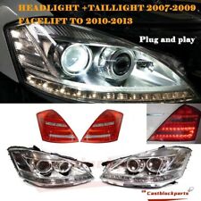 COMBO Facelift LED Headlight Clear Tail Light For 07 08 09 Mercedes S Class W221 picture