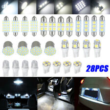 28Pcs Car Interior LED Light Accessories For Dome Map License Plate Lamp Bulbs picture