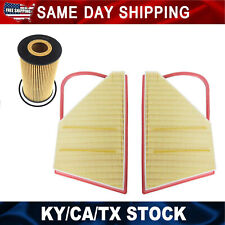 For Bentley Continental Gt W12 Kit Engine Air Filter Oil Filter Set 3W0129620B/C picture