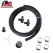 PCV Reroute Kit w/ Resonator Plug Upgraded Hose For Duramax Diesel 6.6L 04.5-10 picture