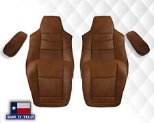 For 2003 2004 2005 2006 2007 Ford F250 F350 Front Seat Covers KING RANCH LEATHER picture