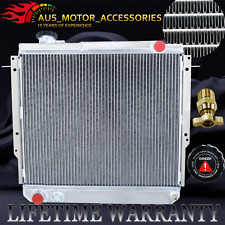 For 1984-1996 Jeep Cherokee Comanche Wagoneer 2.5L 2.8L 3 Row Aluminum Radiator picture