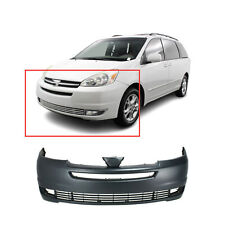 Front Bumper Cover For 2004-2005 Toyota Sienna w/ fog lamp holes CE LE XLE picture