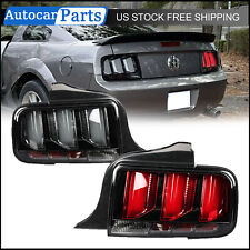 For 2005-2009 Ford Mustang Super Duty LED Tube Signal Tail Lights Brake Lamps picture