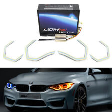 Switchback Concept M4 Iconic Style LED Angel Eye Kit w/Relay Wirings For BMW picture