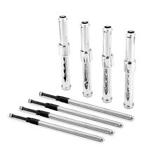 Quickee EZ Install Adjustable Pushrods Chrome Cover Kit For Harley Twin Cam 99+ picture