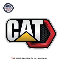 CAT CATERPILLAR VINYL DECAL STICKER CAR TRUCK BUMPER 4MIL BUBBLE FREE US MADE picture