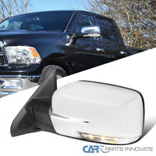 Fits 09-12 Dodge Ram 1500 Chrome Power Heat Driver Side Mirror LED Signal+Puddle picture