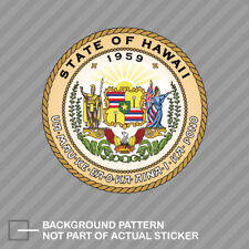 Hawaii State Seal Sticker Decal Vinyl Hawaiian state the aloha picture