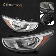 For 2015 2016 2017 Hyundai Accent Halogen Headlight Assembly Right & Left Pair picture