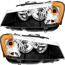 For 2011-2014 BMW X3 Headlight Halogen Set Driver and Passenger Side picture